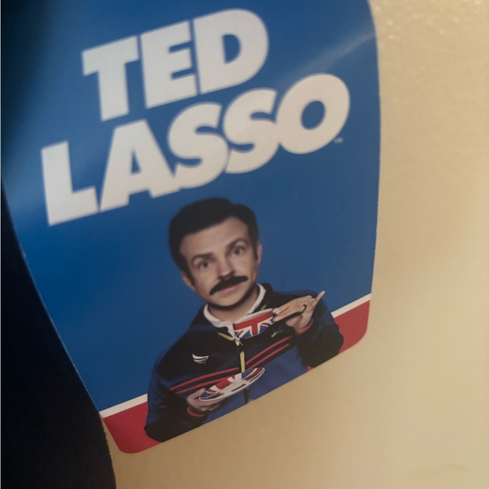 Ted Lasso graphic Black T-Shirt. - Picture 3 of 5